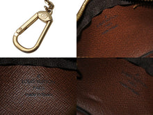 Load image into Gallery viewer, Louis Vuitton ルイヴィトン pochette clés ポシェットクレ コインケース ブラウン PVC レザー M62650 美品 中古 4c070919