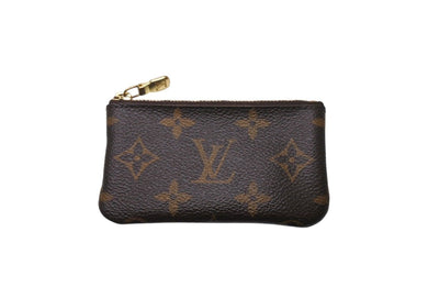 Louis Vuitton ルイヴィトン pochette clés ポシェットクレ コインケース ブラウン PVC レザー M62650 美品 中古 4c070919
