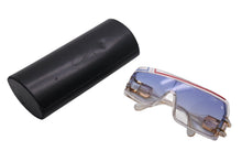 Load image into Gallery viewer, CAZAL カザール アシンメトリーサングラス 61▫︎21 125 ブラック ゴールド UVカット MOD858 美品 中古 4c070934