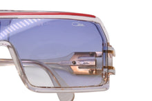 Load image into Gallery viewer, CAZAL カザール アシンメトリーサングラス 61▫︎21 125 ブラック ゴールド UVカット MOD858 美品 中古 4c070934