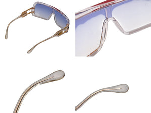 CAZAL カザール アシンメトリーサングラス 61▫︎21 125 ブラック ゴールド UVカット MOD858 美品 中古 4c070934