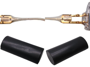 CAZAL カザール アシンメトリーサングラス 61▫︎21 125 ブラック ゴールド UVカット MOD858 美品 中古 4c070934