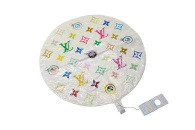 LOUIS VUITTON ルイヴィトン バルーン 風船 EYE LOVE 村上隆 モノグラム マルチカラー ホワイト 非売品 美品 中古 4c070942