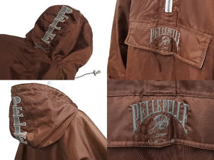 Marc Buchanan マークブキャナン PELLE PELLE ペレペレ nylon jacket ナイロンジャケット サイズ XL ブラウン 良品 4c070947