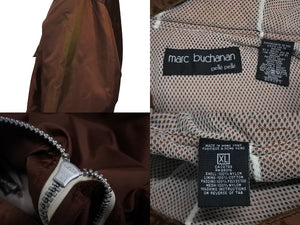 Marc Buchanan マークブキャナン PELLE PELLE ペレペレ nylon jacket ナイロンジャケット サイズ XL ブラウン 良品 4c070947