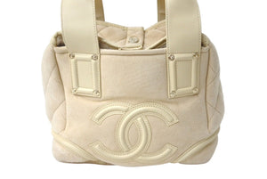 CHANEL シャネル ハーフマトラッセ ハンドバッグ CC ココマーク 10番台 ブラウン ムートン レザー ゴールド金具 美品 中古 4c070949