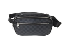 Load image into Gallery viewer, 極美品 LOUIS VUITTON ルイヴィトン Damier Graphite ダミエ・グラフィット Ambler アンブレール ボディバッグ N41289 ICチップ 中古 4c070955