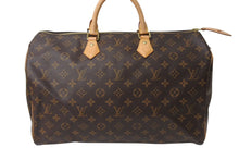 Load image into Gallery viewer, 極美品 LOUIS VUITTON ルイヴィトン スピーディ40 ハンドバッグ M41522 モノグラム PVCコーティング ブラウン 中古 4c070968