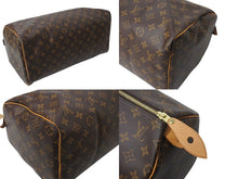 Load image into Gallery viewer, 極美品 LOUIS VUITTON ルイヴィトン スピーディ40 ハンドバッグ M41522 モノグラム PVCコーティング ブラウン 中古 4c070968