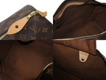 Load image into Gallery viewer, 極美品 LOUIS VUITTON ルイヴィトン スピーディ40 ハンドバッグ M41522 モノグラム PVCコーティング ブラウン 中古 4c070968