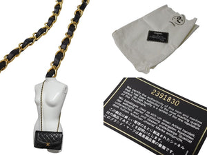 極美品 CHANEL シャネル シングルフラップ ダイアナマトラッセ22 ショルダーバッグ 2番台 A05289 ラムスキン 中古 4c070972