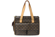 Load image into Gallery viewer, 極美品 LOUIS VUITTON ルイヴィトン ミュルティプリ シテ ハンドバッグ M51162 モノグラム PVC レザー ゴールド金具 中古 4c070977