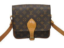 Load image into Gallery viewer, LOUIS VUITTON ルイ ヴィトン カルトシエールMM ショルダーバッグ M51253 モノグラムキャンバス ブラウン 美品 中古 4c070980