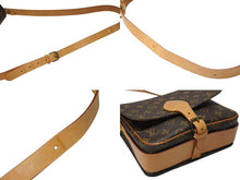Load image into Gallery viewer, LOUIS VUITTON ルイ ヴィトン カルトシエールMM ショルダーバッグ M51253 モノグラムキャンバス ブラウン 美品 中古 4c070980