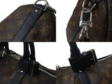 Load image into Gallery viewer, LOUIS VUITTON ルイヴィトン キーポル バンドリエール45 ボストンバッグ M56711 モノグラムマカサー ブラウン 美品 中古 4c070985