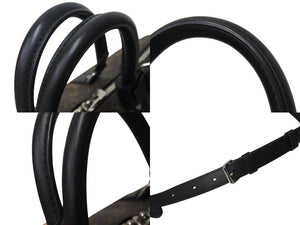 LOUIS VUITTON ルイヴィトン キーポル バンドリエール45 ボストンバッグ M56711 モノグラムマカサー ブラウン 美品 中古 4c070985