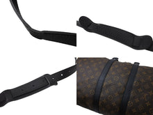 Load image into Gallery viewer, LOUIS VUITTON ルイヴィトン キーポル バンドリエール45 ボストンバッグ M56711 モノグラムマカサー ブラウン 美品 中古 4c070985