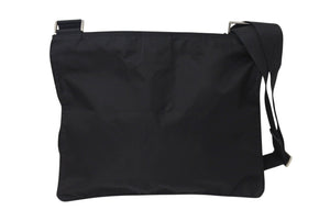 極美品 PRADA プラダ テスート B7339 ショルダーバッグ ナイロンプレート ブラック 中古 4c070994 ロゴ