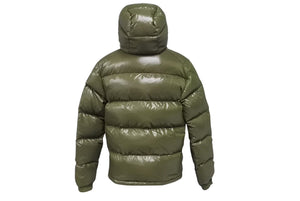 MONCLER モンクレール K2 DOWN JACKET ダウンジャケット Z7HJ365 ナイロン カーキ サイズ0 美品 中古 4c070998