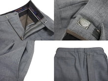 Load image into Gallery viewer, LOUIS VUITTON ルイヴィトン スーツ セットアップ RM192 NYU HHJ72E グレー アンティークゴールド金具 46 美品 中古 4c070999