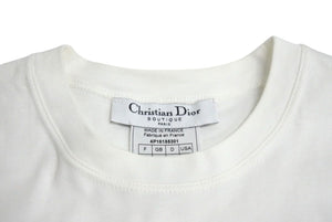極美品 Christian Dior クリスチャンディオール J'ADORE ジャドール タンクトップ 2E12155300 サイズ38 ホワイト ピンク 中古 4c071008