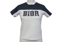Load image into Gallery viewer, Dior ディオール ケニーシャーフコラボ 半袖Tシャツ ロゴ 1WBK23TEEA ポルトガル コットン ホワイト ブラック グリーン 美品 中古 4c071014