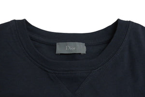 Dior ディオール ケニーシャーフコラボ 半袖Tシャツ ロゴ 1WBK23TEEA ポルトガル コットン ホワイト ブラック グリーン 美品 中古 4c071014