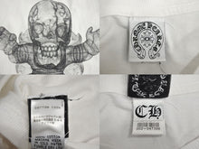 Load image into Gallery viewer, CHROME HEARTS クロムハーツ 長袖Ｔシャツ FOTI フォティ ハリスティーター プリント ホワイト 美品 中古 4c071015
