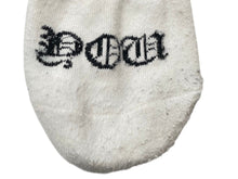 Load image into Gallery viewer, CHROME HEARTS クロムハーツ 靴下 ソックス ロゴ刺繍 FUCK YOU ホワイト ブラック コットン 良品 中古 4c071024