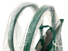 Load image into Gallery viewer, 新品未使用 GOYARD ゴヤール サンルイPM バッグ トートバッグ STLOUIPMLTY09CL09P PVC レザー ヘリンボーン グリーン 中古 4c071039