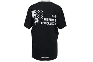Chrome hearts クロムハーツ THE HEROS PROJECT T SHIRT ヒーロープロジェクト T シャツ サイズ S ブラック 美品 中古 4c071047