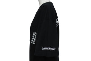 CHROME HEARTS クロムハーツ 大阪スクロール ラベル ロゴ プリント 半袖Ｔシャツ 大阪限定 新型 ブラック サイズM 美品 中古 4c071048