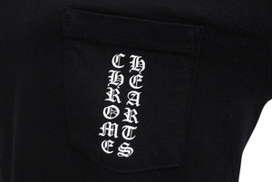 CHROME HEARTS クロムハーツ 大阪スクロール ラベル ロゴ プリント 半袖Ｔシャツ 大阪限定 新型 ブラック サイズM 美品 中古 4c071048