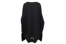 Load image into Gallery viewer, 極美品 CHROME HEARTS クロムハーツ スウェットシャツ トレーナー サイズXXL ネックロゴ 新作 袖プリント ブラック コットン 中古 4c071052