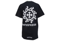 Load image into Gallery viewer, 極美品 CHROME HEARTS クロムハーツ Tシャツ 半袖 HONOLULU ホノルル限定 ブラック コットン サイズS 中古 4c071053