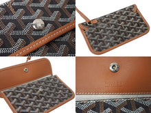 Load image into Gallery viewer, 極美品 GOYARD ゴヤール サンルイPM トートバッグ ブラウン スヌーピーコラボ PVC×レザー SNOOPY 中古 4c071058