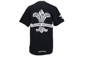 CHROME HEARTS クロムハーツ 半袖Tシャツ BSフレア カットソー トップス コットン ブラック サイズS 美品 中古 4c071071