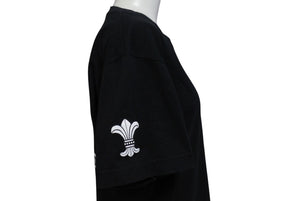 CHROME HEARTS クロムハーツ 半袖Tシャツ BSフレア カットソー トップス コットン ブラック サイズS 美品 中古 4c071071