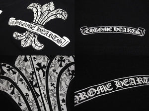 CHROME HEARTS クロムハーツ 半袖Tシャツ BSフレア カットソー トップス コットン ブラック サイズS 美品 中古 4c071071