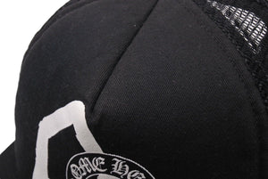 CHROME HEARTS クロムハーツ ドーバーストリートマーケット トラッカーキャップ CHロゴ刺繍 クロスボール シルバー 925 ブラック 美品 中古 4c071072
