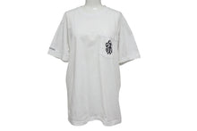 Load image into Gallery viewer, CHROME HEARTS クロムハーツ DAGGER LOGO PRINT TEE ダガー ロゴ プリント Tシャツ サイズ L 美品 中古 4c071078