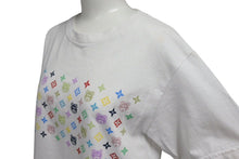 Load image into Gallery viewer, KANYE WEST カニエウェスト 半袖Tシャツ サイズS カニエベア モノグラムマルチカラー ホワイト オフィシャル 2005年 美品 中古 4c071087
