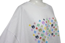 画像をギャラリービューアに読み込む, 極美品 KANYE WEST カニエウェスト 半袖Tシャツ サイズXXL カニエベア モノグラムマルチカラー ホワイト オフィシャル 2005年 中古 4c071089