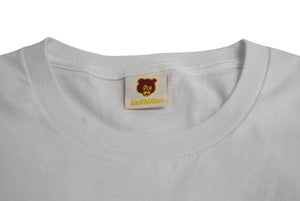 極美品 KANYE WEST カニエウェスト 半袖Tシャツ サイズXXL カニエベア モノグラムマルチカラー ホワイト オフィシャル 2005年 中古 4c071091 極美品 KANYE WEST カニエウェスト 半袖Tシャツ サイズXXL