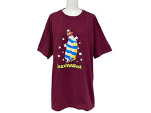 Load image into Gallery viewer, 極美品 KANYE WEST カニエウェスト School Spirit Tour 2004 半袖Tシャツ ヴィンテージ コットン ボルドー サイズL 中古 4c071096