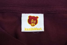 Load image into Gallery viewer, 極美品 KANYE WEST カニエウェスト School Spirit Tour 2004 半袖Tシャツ ヴィンテージ コットン ボルドー サイズL 中古 4c071097