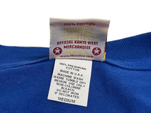 Load image into Gallery viewer, 極美品 KANYE WEST カニエウェスト School Spirit Tour 2004 半袖Tシャツ ヴィンテージ コットン ブルー サイズM 中古 4c071102