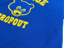 Load image into Gallery viewer, 極美品 KANYE WEST THE COLLEGE DROP OUT カニエ ウェスト ザ コレッジ ドロップアウト 半袖Tシャツ サイズ XL ブルー 中古 4c071131