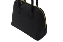 Load image into Gallery viewer, 新品未使用 HERMES エルメス ミニボリード1923 2WAY ハンドバッグ ショルダーバッグ W刻印 シェーブル ブラック ゴールド 中古 4c071152