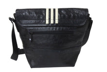 Load image into Gallery viewer, BALENCIAGA バレンシアガ Adidas アディダス ショルダーバッグ 729153 1091P 535269 レザー ブラック ホワイト 美品 中古 4c071187